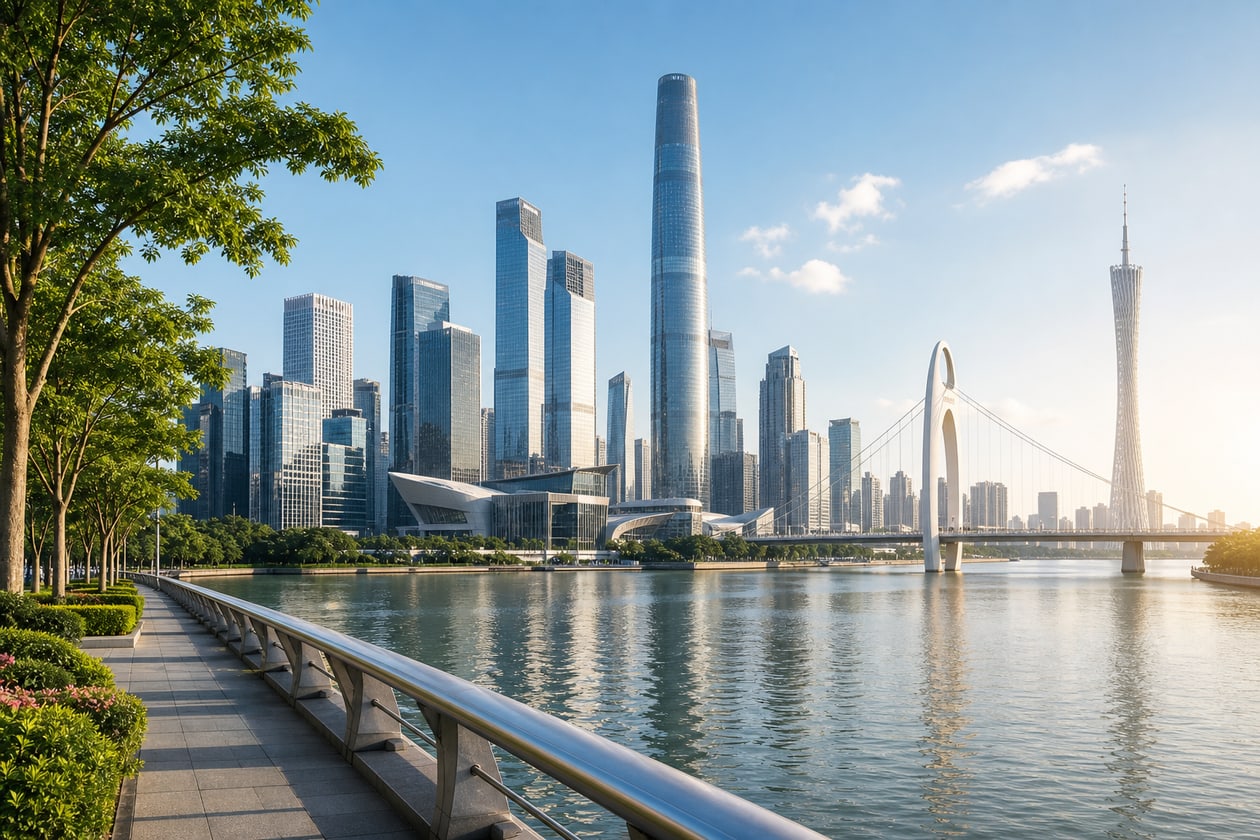 Guangzhou city view