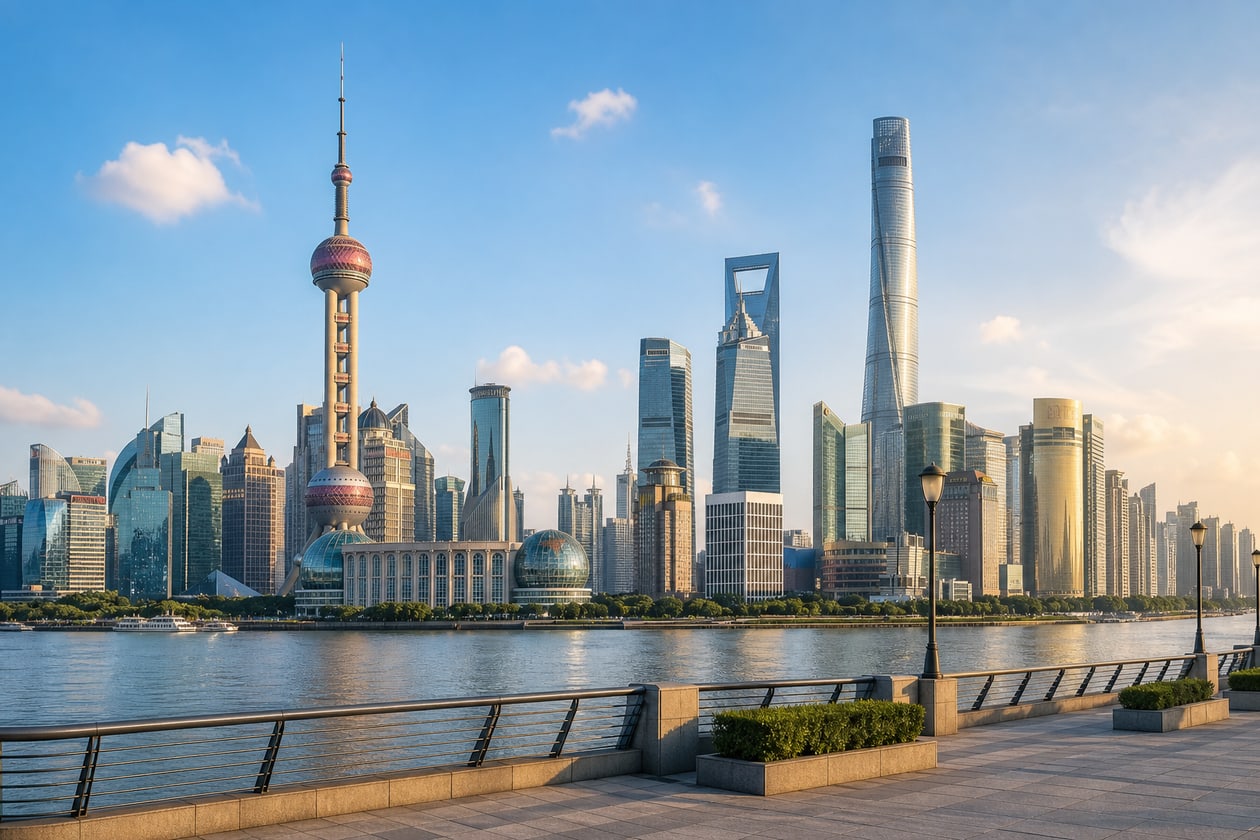 Shanghai city view